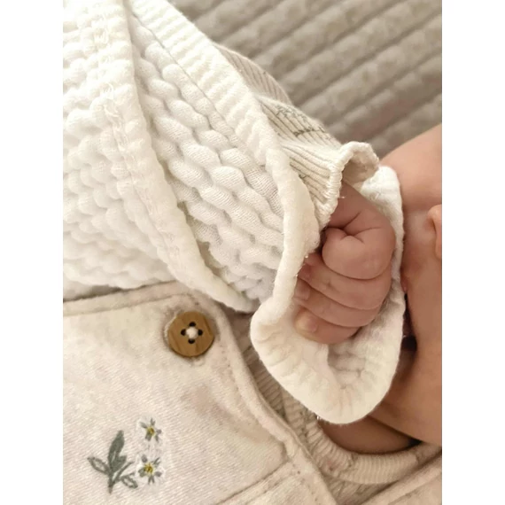 Pamut pextilpelenka fehér 27x50 cm